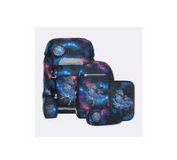 Beckmann Classic set de mochila escolar Universal negro con patrón