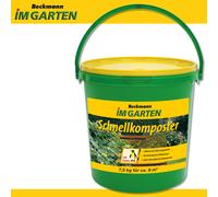 Beckmann Compostador Rápido De 7,5 Kg Con Guano En Cubo Reutilizable