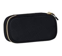 Beckmann Estuche para lápices Sport Junior, Negro y dorado., Organizador de bolsillo