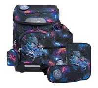 Beckmann mochila escolar Plus Air Schoolbag 7 teilig Ninja Elements negro