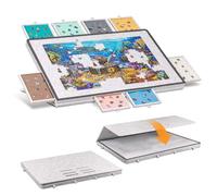 Becko US Rompecabezas de fieltro de 1500 piezas, color gris claro