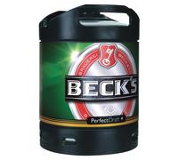 Becks Pils Perfect Draft Barril De 6 Litros 4,9 % Vol. MEHRWEG