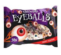 Becky's - Bolas de goma de mascar (35 unidades), diseño de globos oculares para Halloween (280 g)