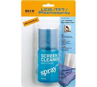 Beco 217.09 kit de limpieza para computadora Líquido y paños secos/húmedos para limpieza de equipos LCD/TFT/Plasma - Kit de limpieza para ordenador (Líquido y paños secos/húmedos para limpieza de equipos, LCD/TFT/Plasma, Microfibra, 200 ml)