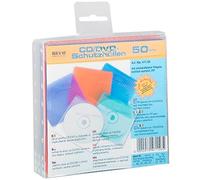 Beco 471.56 Funda para Discos ópticos 50 Discos Azul, Verde, Lila, Naranja, Transparente - Fundas para Discos ópticos (50 Discos, Azul, Verde, Lila, Naranja, Transparente, 120 mm)