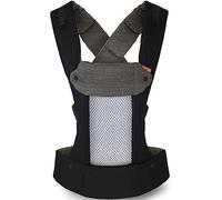 Beco 8 - Portabebés híbrido para recién nacidos a niños pequeños, mochila y portabebés delantero con asiento ajustable, soporte ergonómico de 7 a 45 libras (negro frío)