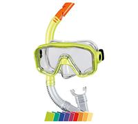 Beco 99006 - Juego de máscaras de Buceo Unisex para jóvenes, Color Amarillo, Talla única