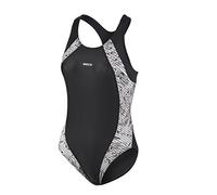 Beco Bañador Aqua, Mujer, Plateado/Negro, 42