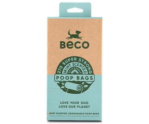Beco - Bolsas Grandes para Mascotas, Resistentes y ecológicas, para Perros, Aroma a Menta