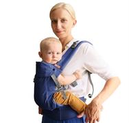 Beco Gemini 2.0 Mochila Portabebés Ergonómica de Recién Nacido a Niño (3,2-16 kg) con Soporte M-Cloud™ - 4 Posiciones, Salud de Cadera, Ajustable para Todos los Padres - Blue