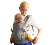 Beco Gemini 2.0 Mochila Portabebés Ergonómica de Recién Nacido a Niño (3,2-16 kg) con Soporte M-Cloud™ - 4 Posiciones, Salud de Cadera, Ajustable para Todos los Padres - Grey