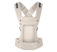 Beco Gemini Mochila Portabebés Ergonómica de 3,2 a 15,8 kg (7-35 lbs) | Posición en M, Asiento Ajustable, 100% Algodón Suave | Mochila de Porteo para Recién Nacidos y Niños Pequeños (Ecru)