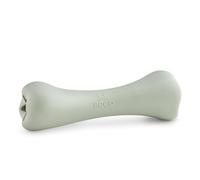 Beco Juguete para Perros - Hueso masticable para Perros con Agujero para golosinas, Juguete de enriquecimiento para Perros, Goma Natural, Verde