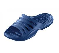 BECO Pantoletten, Badelatschen Unisex, Mules Hombre, Azul (Marine 7), 43 EU