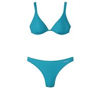 Beco Sweetheart Wire Bra Bikini-Set Conjunto Mujer, Azul petróleo, 46