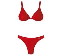 Beco Sweetheart Wire Bra Bikini-Set Conjunto Mujer, Rojo, 48