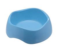 Beco Pets, Cuenco de bambú para Comida y Agua para Perros, Antideslizante, fácil de Limpiar, Azul, pequeño
