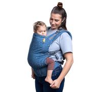 Beco Toddler - Portador infantil con asiento extralarge (100% algodón, ligero y transpirable, para niños de 9 a 27 kg, con estrellas