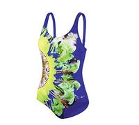 Beco Tropical Heat-Bañador para Mujer, Multicolor Traje de baño, Azul, 40