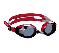 Beco Unisex Adulto Arica Gafas de Natación Profesionales, Rojo/Gris, Talla Única, Rojo/Gris, Talla única