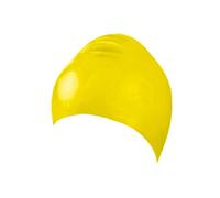 Beco Unisex látex Gorro de natación, Unisex, Color Amarillo, tamaño Talla única