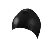 Beco Unisex látex Gorro de natación, Verano, Unisex, Color Negro, tamaño Talla única