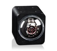 Beco Vitrina de Movimiento para Relojes Automaticos Boxy Fancy Brick - Cuero Negro sin Fuente de Alimenta