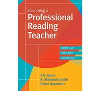 Becoming a Professional Reading Teacher