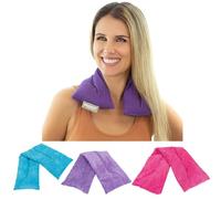 Bed Buddy Almohadilla térmica para microondas para dolores musculares, paquete de 3 unidades de todos los aromas, paquete de regalo de envoltura cómoda, envoltura para el cuello para microondas,