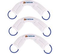 Bed Buddy - Paquete de 3, color blanco