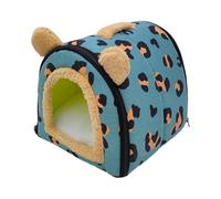 Bed Bunny Bed, Winter Non-Slip Hamster Cave, Multiusos Small Animal Nest, 10,24 x 10,24 x 10,24 pulgadas Cozy Ferret Bed for Sugar Gliders, Hamsters, Hedgehogs, and Bunnies 280 g