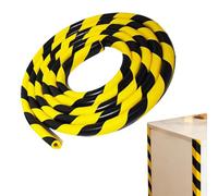 Bed Corner Protector - Self-Adhesive Yellow and Black Warning Strip