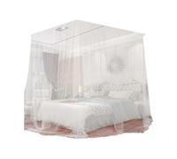 Bed Curtain Tight Mesh Bed Tent Indoor Outdoor Use White Bed Tent 200*200*180cm