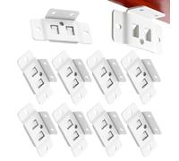 Bed Frame Bracket - 10Pcs 90° Right Angle Fastener, Hardware Repair Brace