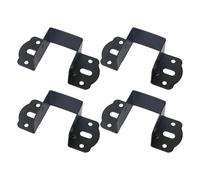 Bed Frame Brackets - Bed Brackets Heavy Duty, 4X Beds Rail Bracket Tool Set, Cold Rolled Steel Headboard Attachment Kit, Sophisticated Mounting Bracket For Beds Frame Headboard Footboard