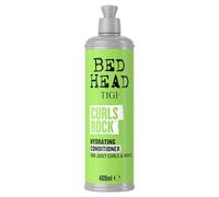 Bed Head by TIGI Curls Rock Hydrating Conditioner, 400ml | Cuidado hidratante intenso para cabello rizado y ondulado, controla el encrespamiento, define rizos y aporta brillo