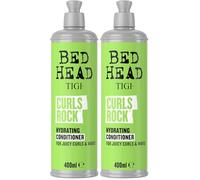 Bed Head by TIGI Curls Rock Hydrating Conditioner, 400ml (Paquete de 2)
