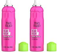 BED HEAD by TIGI Headrush Espray de pelo para un cabello brillante y suave, 200 ml (Paquete de 2)