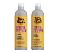 Bed Head by TIGI Set de champ y acondicionador hidratante para cabello te ido Colour Goddess Hair Care con aceites de almendras dulces y coco, 2