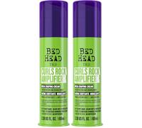 Bed Head de Tigi Curls Rock Amplifier, crema definidora de rizos con protección anti-frizz para rizos y ondas definidos, 100 ml (Paquete de 2)