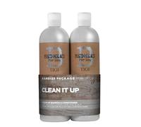 Set para el Cabello Hombre TIGI BED HEAD Clean Up Tween Dúo shampoo + Balm 750ml