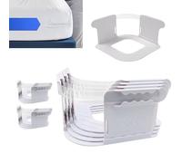 Bed lock | Sujeta sabanas bajeras esquina - Set 4 soportes resistentes | Bedlock / Sheet lock ajustable todas camas | Mantiene la sábana tensa sin que se salga - apto para cualquier colchón (2 sets)