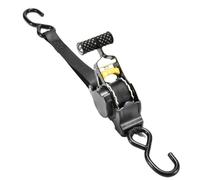 Bed Mounted Straps, Retractable Cargo Tie Downs, Weatherproof Outer Shield with Zinc Coated Frame, Quick Release Trailer, Sl leet Fastener with Sturdy Plate, Moving Gear for Motorcycles