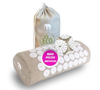 Bed of Nails Original ECO Acupresión Almohada con 2,142 Pressure Puntas para Cuello y Hombro Dolor, Espalda Dolor y Estrés Relief, Transporte Bolsa, Tamaño 38 x 15 x 10 cm