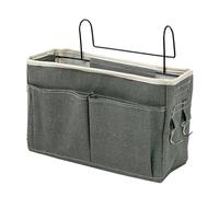 Bed Organizer,Hangable Portable Bag - Easy Attachment Nursery Bedside Diaper Pocket | Travel-Friendly For babby Bottle Diaper Toy Tissue Bunk Bedroom Kids Room Nursery Hospital College Travel