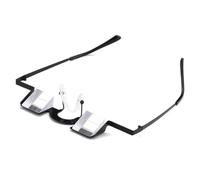 Bed Prism Glasses - Lazy Horizontal | Reading High Definition For Watching TV | While Lying Dowñ Stylish | Design People Who Like Book Comfortable Wear Pregnant Women Elastic Metal Stainless Steel Fr