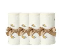 Bed Rail Covers for Teething - 4-Piece Anti-Collision Breathable Guards