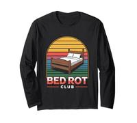 Bed Rot Club Hurkle Durkle Gen-Z Lazy Day Manga Larga