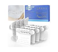 Bed Sheet Holders Heavy Duty Corner Straps with Clips for Tight Sheets