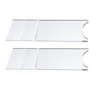 Bed Stoppers | Furniture Protector | Acrylic Non-Slip Pads with Sizes, Headboard Brackets | Wall Spacers for Sofa, Chair, Couch Stopper Prevent Fire, Protect Walls, Gaps Sockets